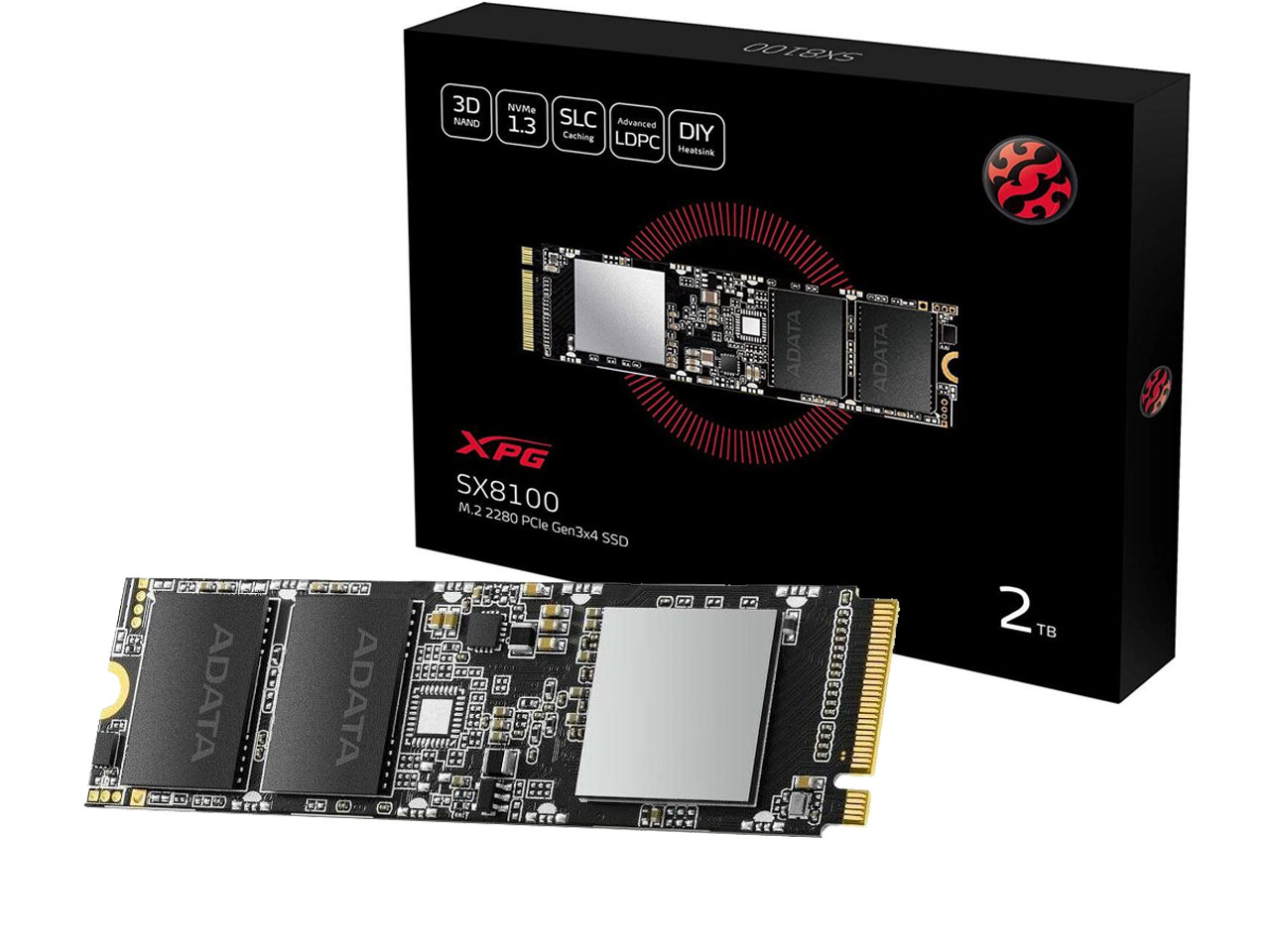 SSD M.2 XPG SX8100 PCie 2TB