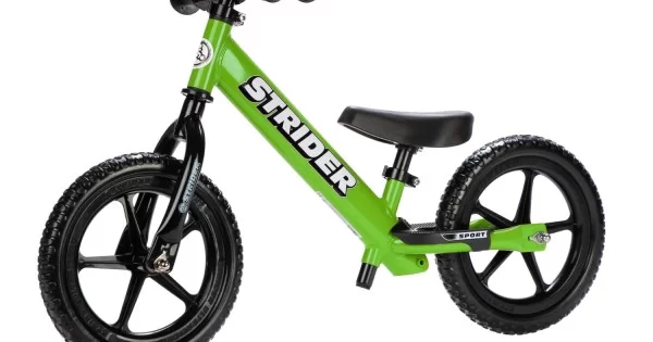 BICICLETA DE EQUILIBRIO DEPORTIVA STRIDER 12 VERDE