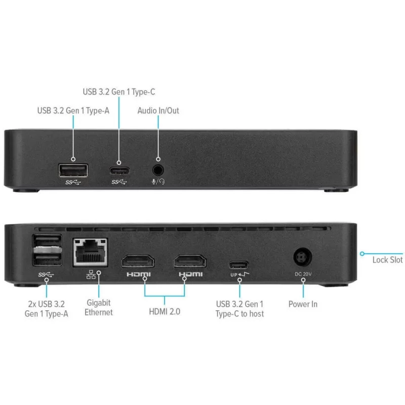 Divisor HDMI 2 Puertos con Audio Alimentacion USB - Digitalife eShop