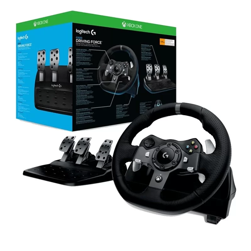 Volante Logitech G920 Driving Force Xbox Series X, S Xbox One Pc 941-000122