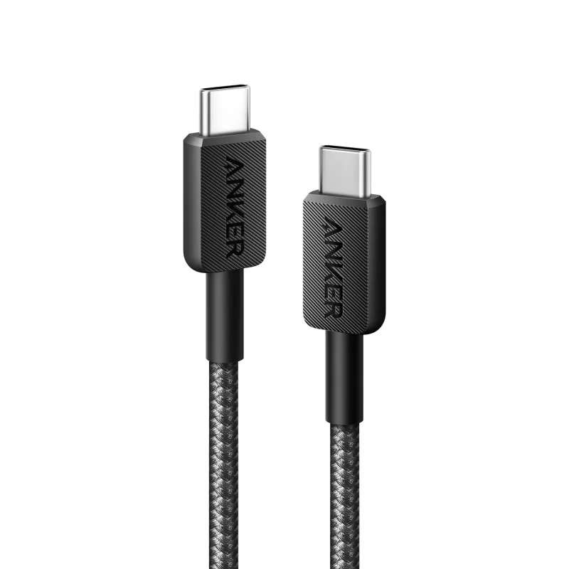 ANKER 322 USB-C A USB-C TRENZADO 1.8M