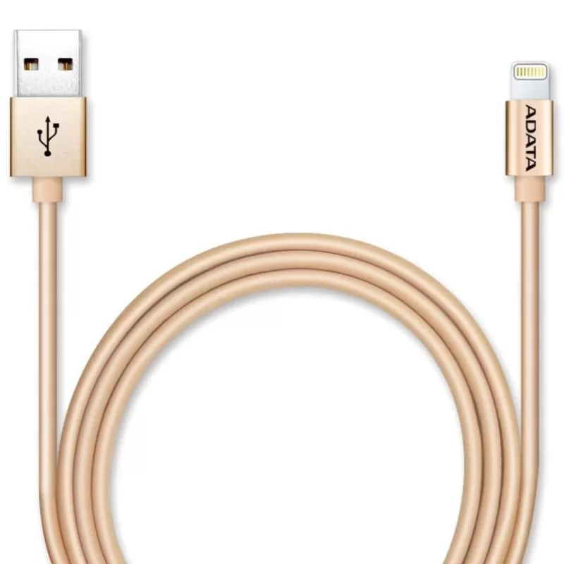 CABLE ADATA LIGHTNING PARA IPHONE - GOLD