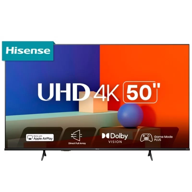 PANTALLA TV HISENSE SERIES A6 SMART UHD 4K - 50"