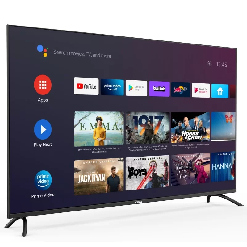 PANTALLA TV LED CHIQ U50G7P SMART UHD 4K GOOGLE TV - 50"