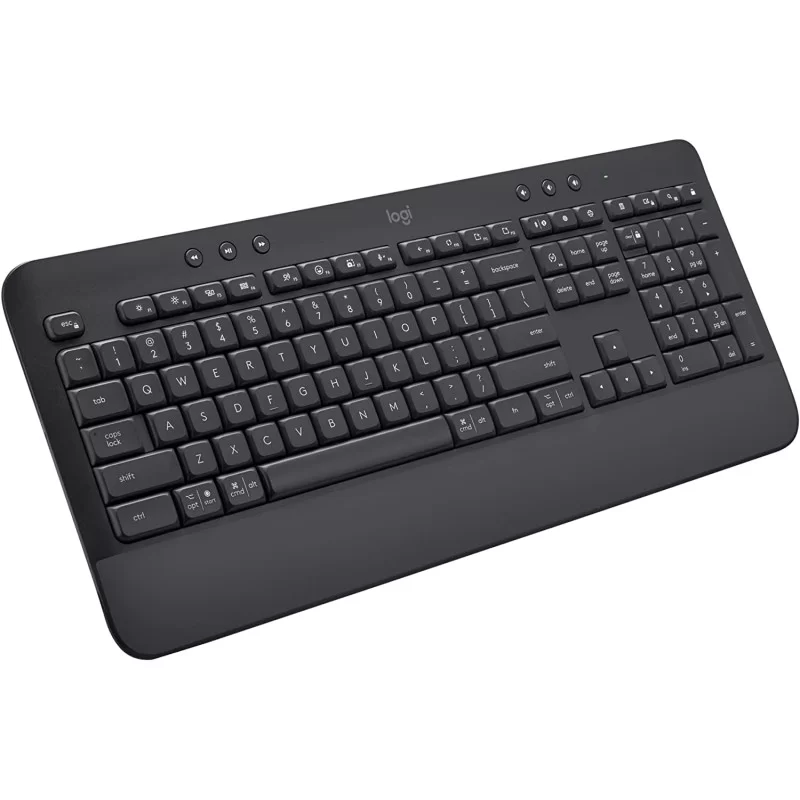 Teclado Logitech Signature K650 - Inalámbrico - Grafito